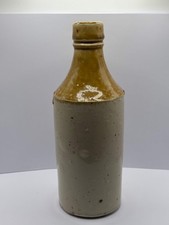 Old plain stoneware bottle