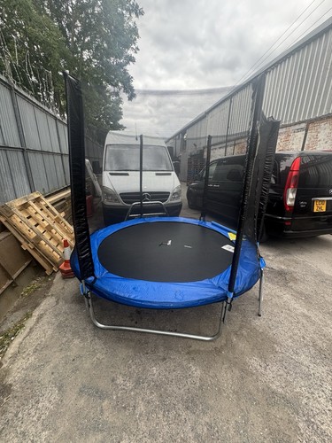 12ft round trampoline - 10/12ft, with