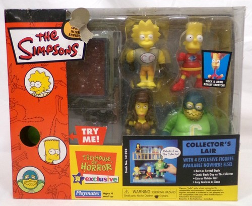 Playmates simpsons treehouse - simpsons,