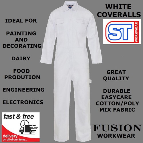 White coveralls - coveralls, /