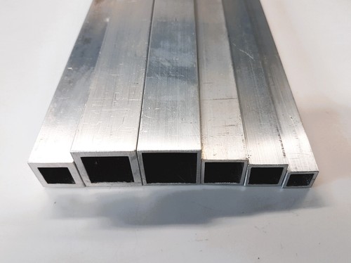 Aluminium square tube box - tube,