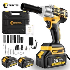 1000Nm 1/2" Cordless Electric Impact Wrench Drill Gun Ratchet Driver Impact Gun