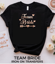 IRON ON Personalised Team