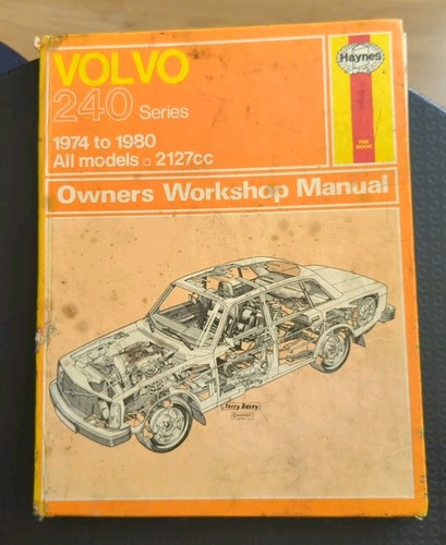 Haynes volvo 240 series 1974 - haynes,