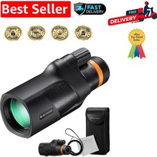 Multi-Coated 12X50 Monocular - Waterproof & Shockproof for Outdoor Adventures