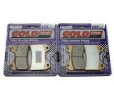Goldfren S33 Brake Pads Front For Honda CB 400 SF (F3V) Superfour (NC31) 1997