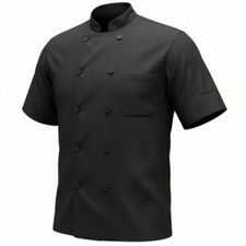 Chef Coat XXL Black Short