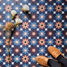Tile Sample: Madiro Disco Moroccan Indoor Outdoor Wall Floor Tiles