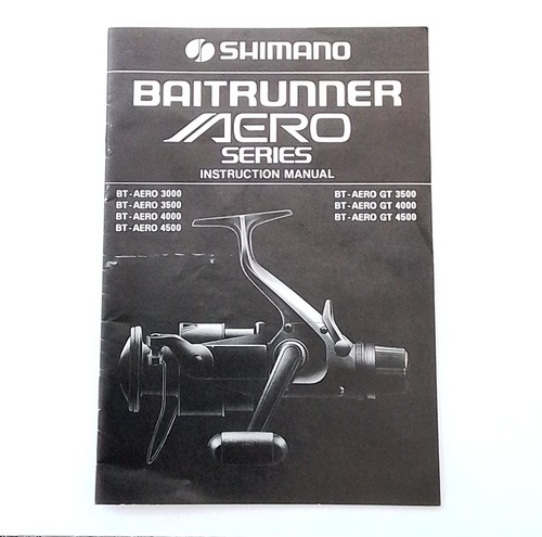 Shimano baitrunner booklet - shimano,