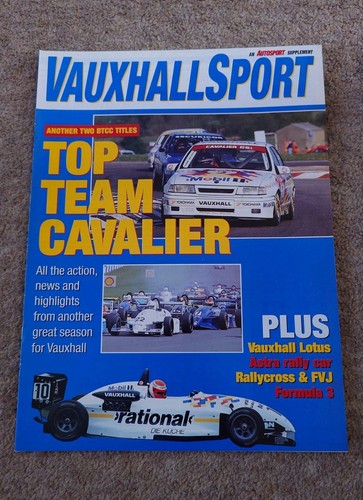 Autosport vauxhall sport 1993 - sport,