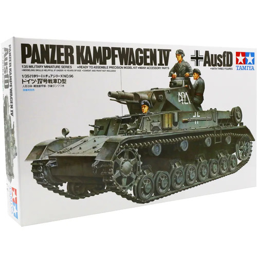Tamiya panzer kampfwagen - kampfwagen, iv