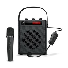 High Quality Win Bridge S95 Voice Amplifier PA Wireless Microphone Portable NEW