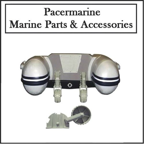 Launching inflatable boat - launching,