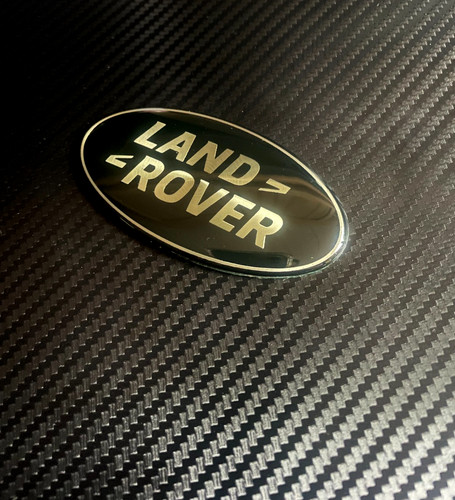 Landrover badge black - landrover,