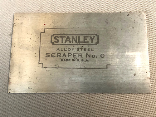 Vintage stanley scraper blade - vintage,