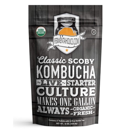 Organic kombucha starter - starter, kit