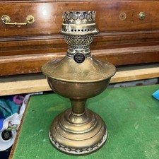 vintage oil lamp base only