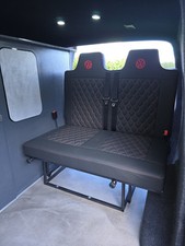 Rock And Roll Bed 3/4 Upholstered Campervan T4 T5 Vivaro Transit Bongo 