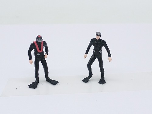Preiser figures divers - divers, deep