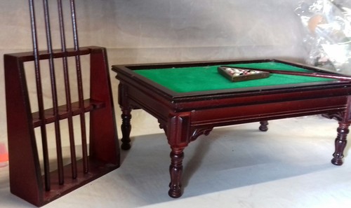 Dolls house 12th snooker - dolls,