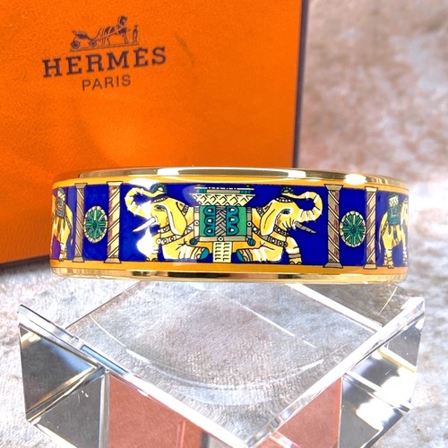 Vintage hermes bangle bracelet - hermes,