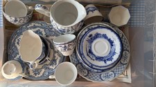 Bulk Lot Of China Items - Mainly Blue And White - Spode,Delft & Royal Doulton