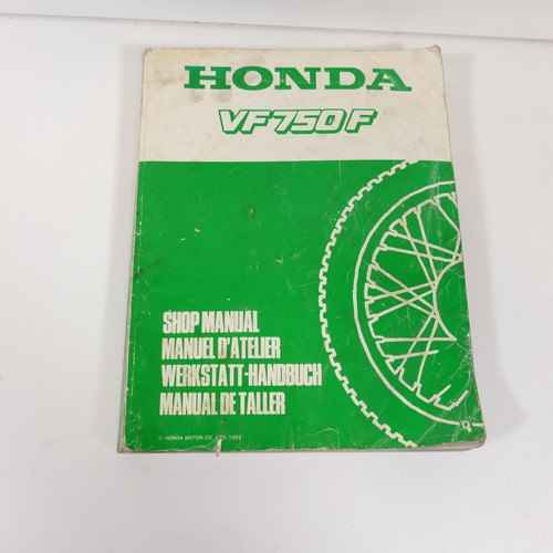 Honda 750 85 repair - vf, f