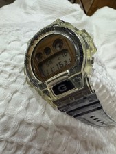 casio g shock DW 6900 SK clear