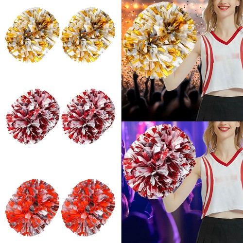 2pcs cheerleading pom - cheerleading, poms