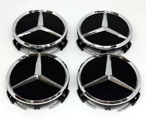 Black mercedes benz - 4, 75mm