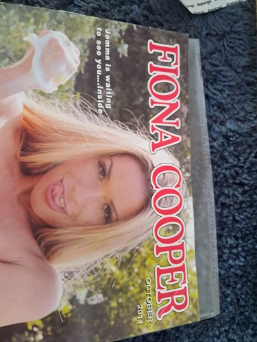 Fiona cooper magazine brochure - magazine,