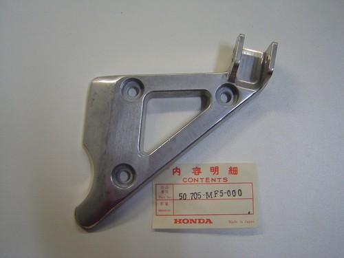 Left rear footrest plate - left,
