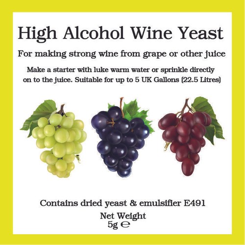 High alcohol wine yeast - wine,