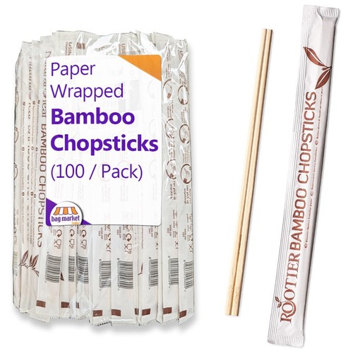 Large disposable bamboo - large, wooden