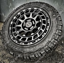 16" Black Swamper Alloy Wheels