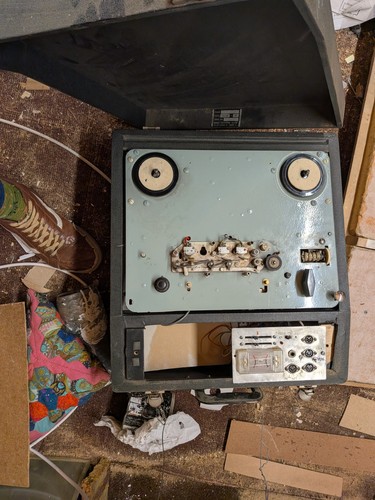 Vintage brenell mark reel - mark,