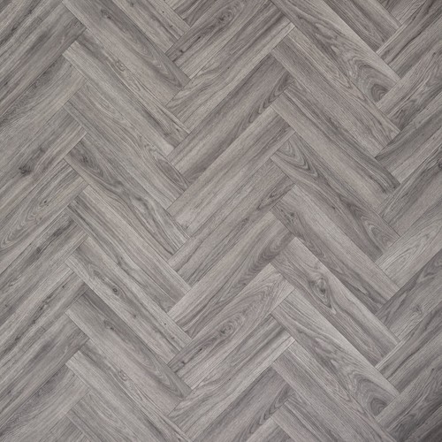 Grey herringbone vinyl - grey,