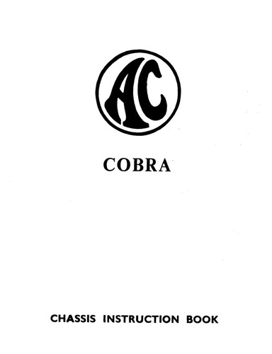 Cobra shelby american - ac,