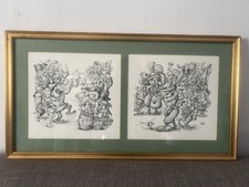 Signed Original Pen And Ink