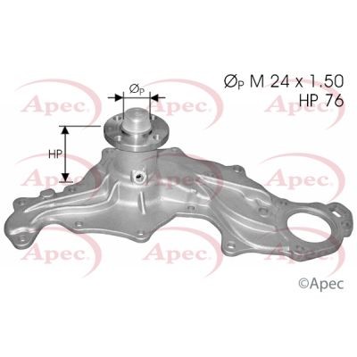 Apec engine cooling water pump - cooling,