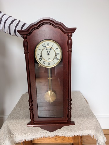 Hermle chiming wall mahogany - hermle,