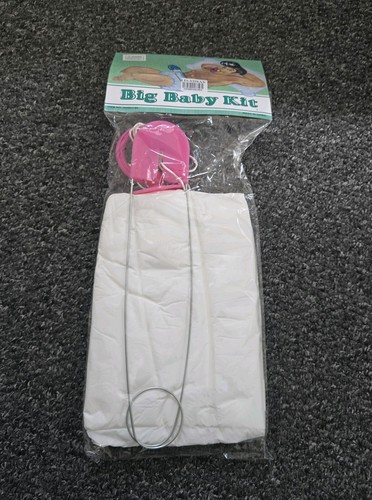Big baby nappy - nappy, pink