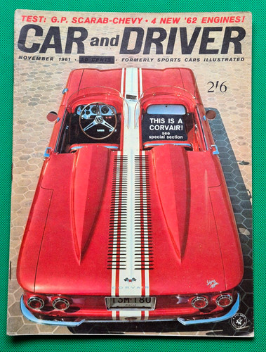 Car driver nov 1961 mini - &,