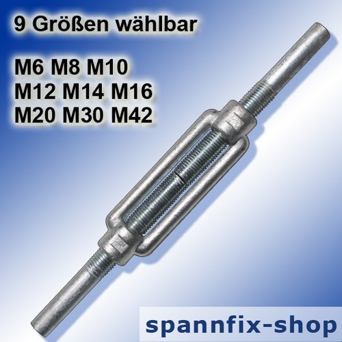 Turnbuckle m10 m12 m14 - m6,