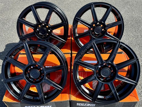 Black mr142 alloy wheels - black,