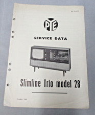 Vintage PYE Service Data Sheet