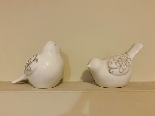 Pair porcelain turtle - pair,