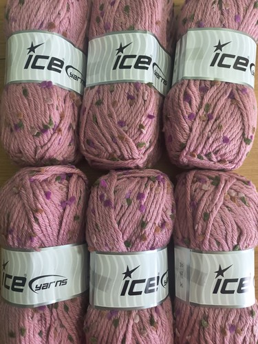 Wool yarn ice - wool, 🧶🩷