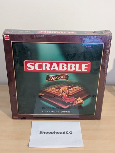 Scrabble deluxe board - game, by