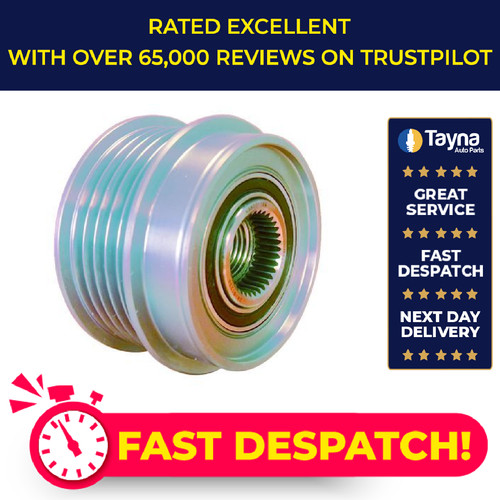 Overrunning alternator pulley - overrunning,